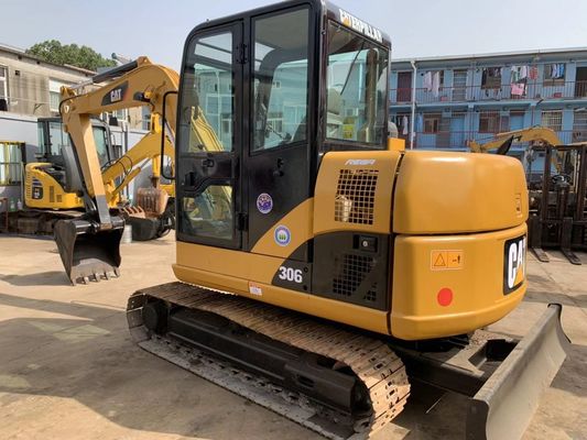China 0.3m3 Bucket 5800kg Caterpillar 306D Used Crawler Excavator supplier