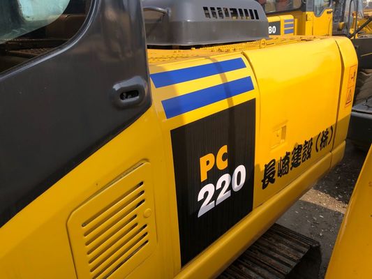 5.5km/H Speed 107KW PC220-7 Crawler Used Komatsu Excavator supplier