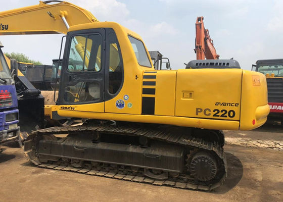 Max Digging Radius 9.09m 22000kgs PC220 Old Komatsu Excavators supplier