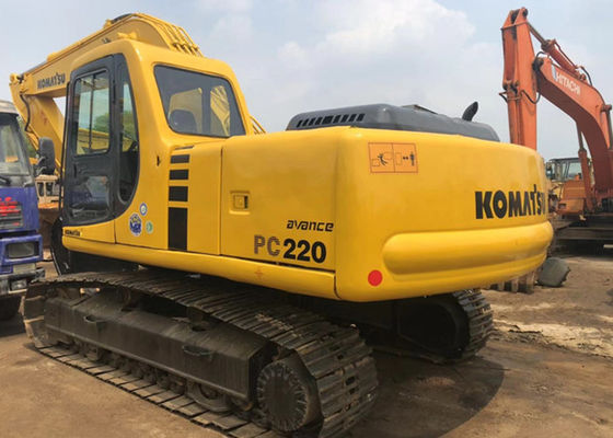 Max Digging Radius 9.09m 22000kgs PC220 Old Komatsu Excavators supplier