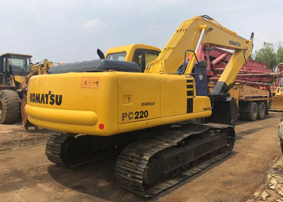 Max Digging Radius 9.09m 22000kgs PC220 Old Komatsu Excavators supplier
