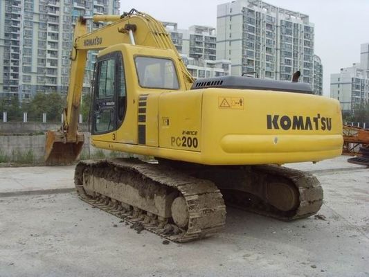 20 Ton 0.8cbm Bucket PC200-6 Long Reach Used Komatsu Excavator supplier