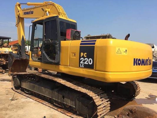 PC220-7 Boom Length 5850mm 22 Tonnage Second Hand Komatsu Excavator supplier