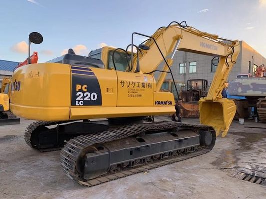 6.7L Displacement 134kw Komatsu PC220-8 22T Second Hand Diggers supplier