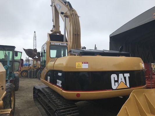 0.6Ton Max Digging Height 5780mm 330C Crawler Cat Used Excavators supplier