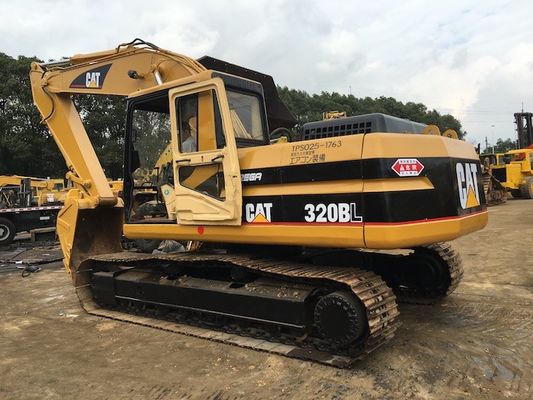 Mini 1.3m3 / 2.1m3 Bucket 320bl Used Caterpillar Excavators supplier
