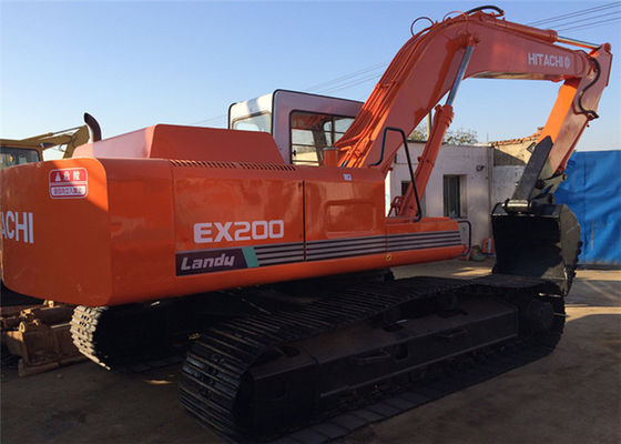 92% Uc 6 Cylinders JAPAN EX200-1 Hitachi Used Excavators supplier