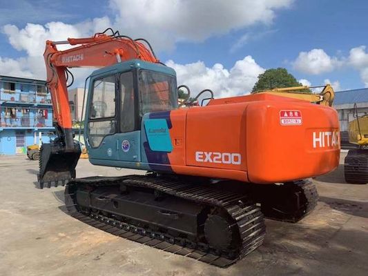 Working Hours 4074h 0.8cbm EX200-3 Used Hitachi Excavator supplier