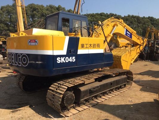 0.5m3 Bucket 12ton SK045 Second Hand Kobelco Excavators supplier