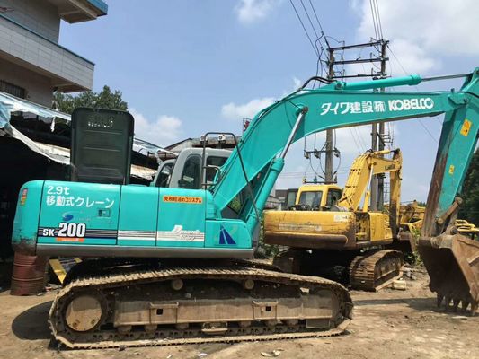 SK200-6 Working Hours 3798h 0.7m3 Bucket Used Kobelco Excavator supplier