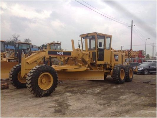 10.3L Displacement 123KW Caterpillar 140G Used Motor Grader supplier