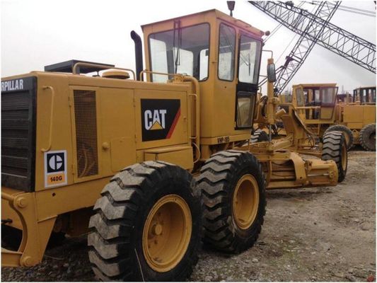 10.3L Displacement 123KW Caterpillar 140G Used Motor Grader supplier