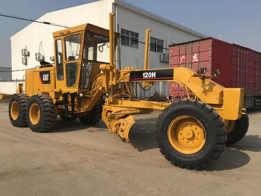10.3L Displacement 21000kg Caterpillar 120H Used Motor Grader supplier