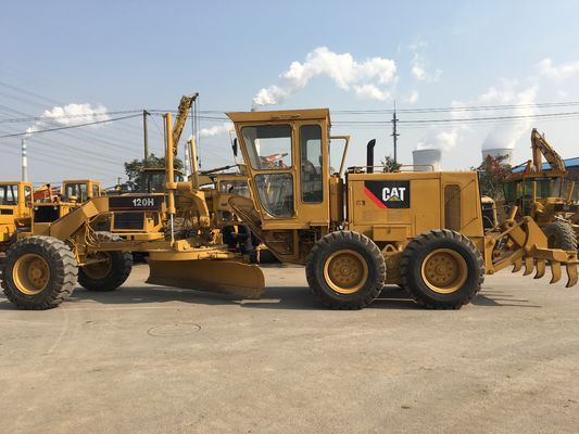 10.3L Displacement 21000kg Caterpillar 120H Used Motor Grader supplier