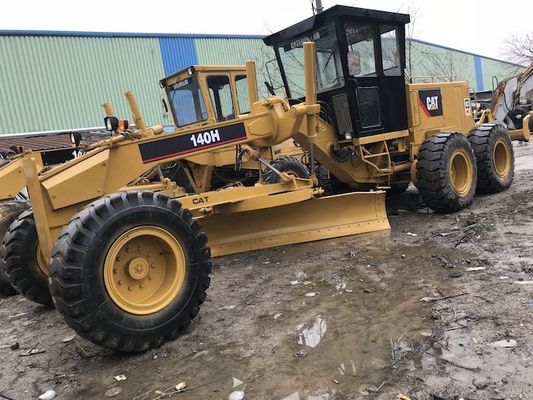 Max Power 185HP 6 Cylinders Caterpillar 140H Old Motor Grader supplier