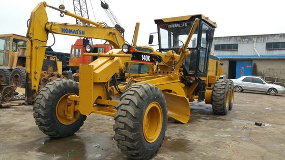 7.2L Displacement 17510kg Caterpillar 140K Used Motor Grader supplier
