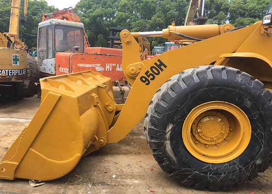 162kw Rated Load 5000kg CAT 950H Second Hand Wheel Loader supplier