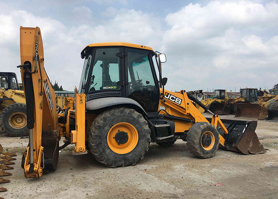 1m3 Bucket 2011 Year 72kw JCB 3CX Second Hand Road Roller supplier