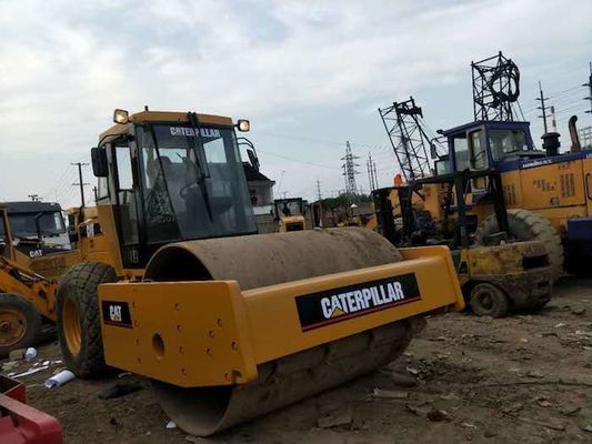 6.6L Displacement Caterpillar CS-583C Second Hand Road Roller supplier