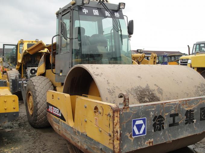 22000kg 30% Gradeability XCMG XS222J Second Hand Road Roller 1