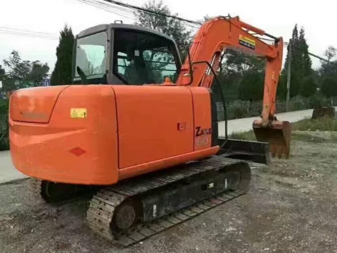 ZX60 Bucket 0.3m3 Capacity 6Ton Mini Used Hitachi Excavator 0