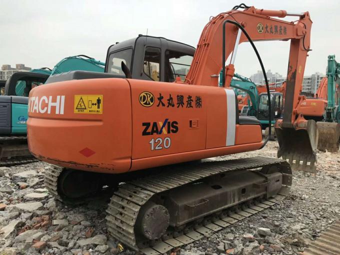 Shoe Size 600mm 2013 Year 12 Ton ZX120 Used Hitachi Excavator 0