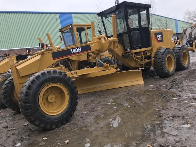 Max Power 185HP 6 Cylinders Caterpillar 140H Old Motor Grader 0