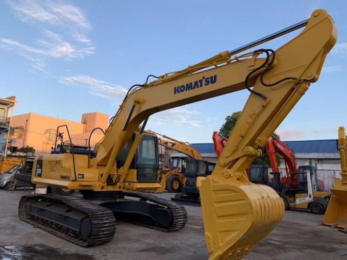 6.7L Displacement 134kw Komatsu PC220-8 22T Second Hand Diggers 0