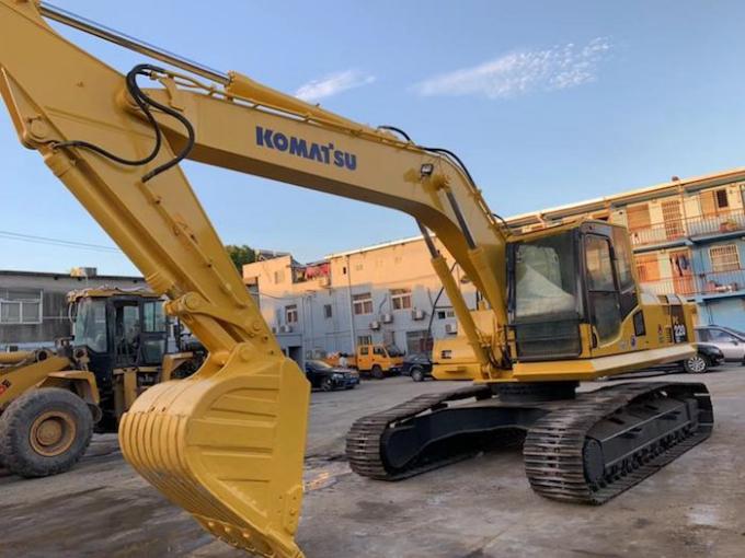 6.7L Displacement 134kw Komatsu PC220-8 22T Second Hand Diggers 1