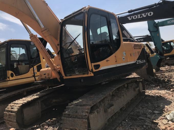 Hyundai D6BV-C Engine 21T Hyundai R215LC-9 Used Excavator Machine 1