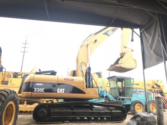 5.5km/H Speed 0.8m3 Bucket Mini 330C Old Cat Excavator 0