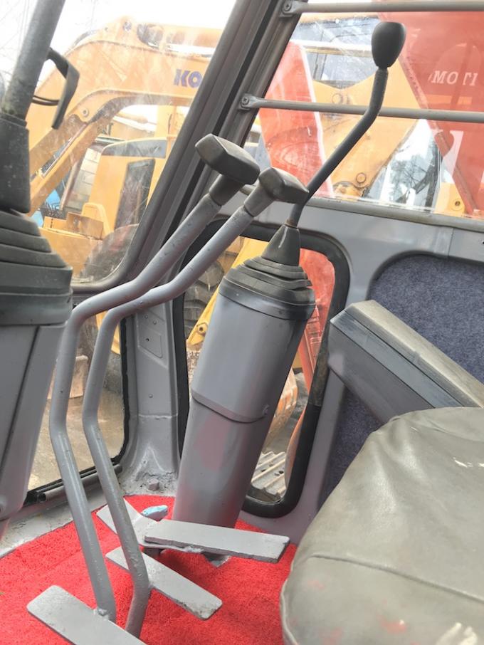6000kg 0.3CBM Speed 5km/H EX60-1 Second Hand Hitachi Diggers 3