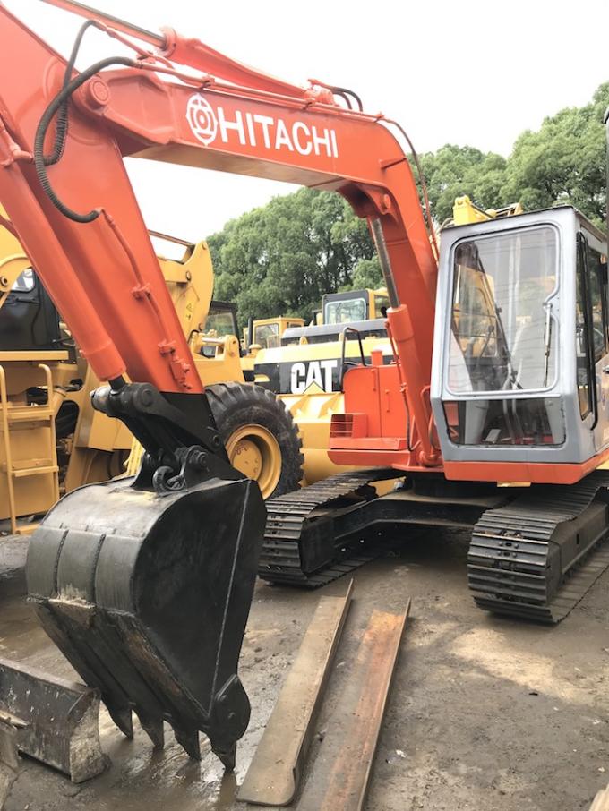 6000kg 0.3CBM Speed 5km/H EX60-1 Second Hand Hitachi Diggers 4