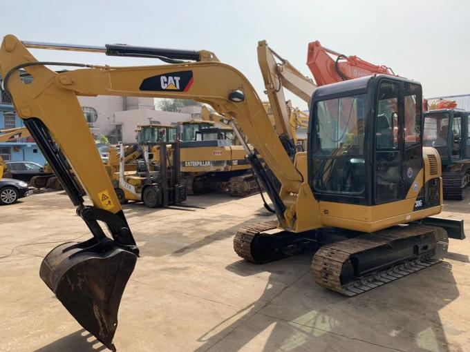 0.3m3 Bucket 5800kg Caterpillar 306D Used Crawler Excavator 1